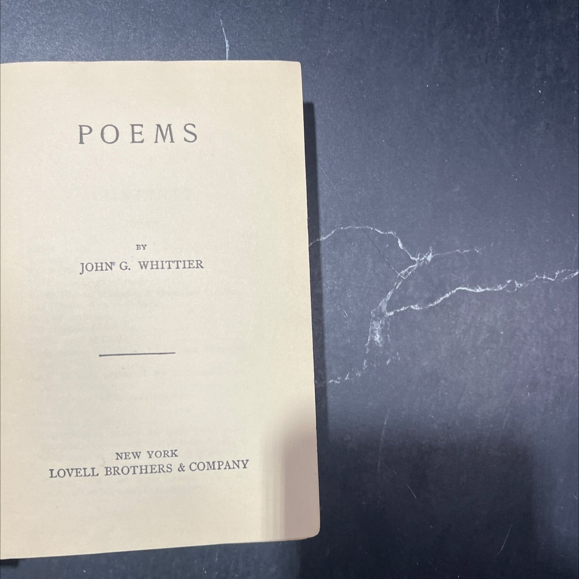 poems by john g. whittier book, by John G. Whittier, not stated Hardcover image 3