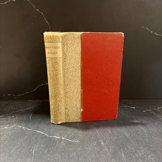 poems by john g. whittier book, by John G. Whittier, not stated Hardcover image 1