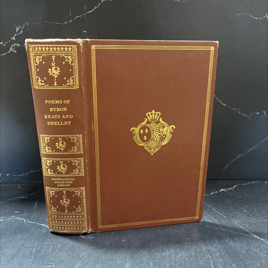 poems of byron, keats and shelley book, by elliott coleman, 1967 Hardcover image 1