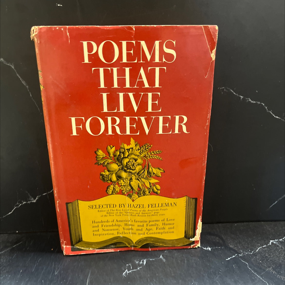poems that live forever book, by hazel felleman, 1965 Hardcover image 1