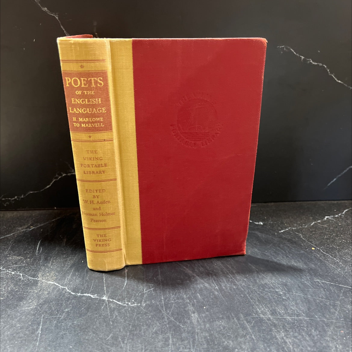 poets of the english language ii marlowe to marvell book, by unknown, 1953 Hardcover image 1