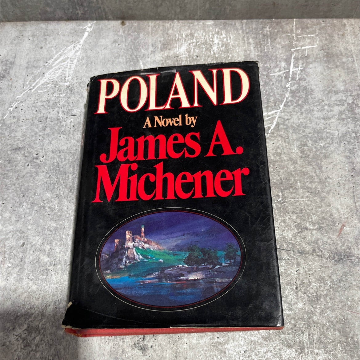 poland book, by james a. michener, 1983 Hardcover image 1