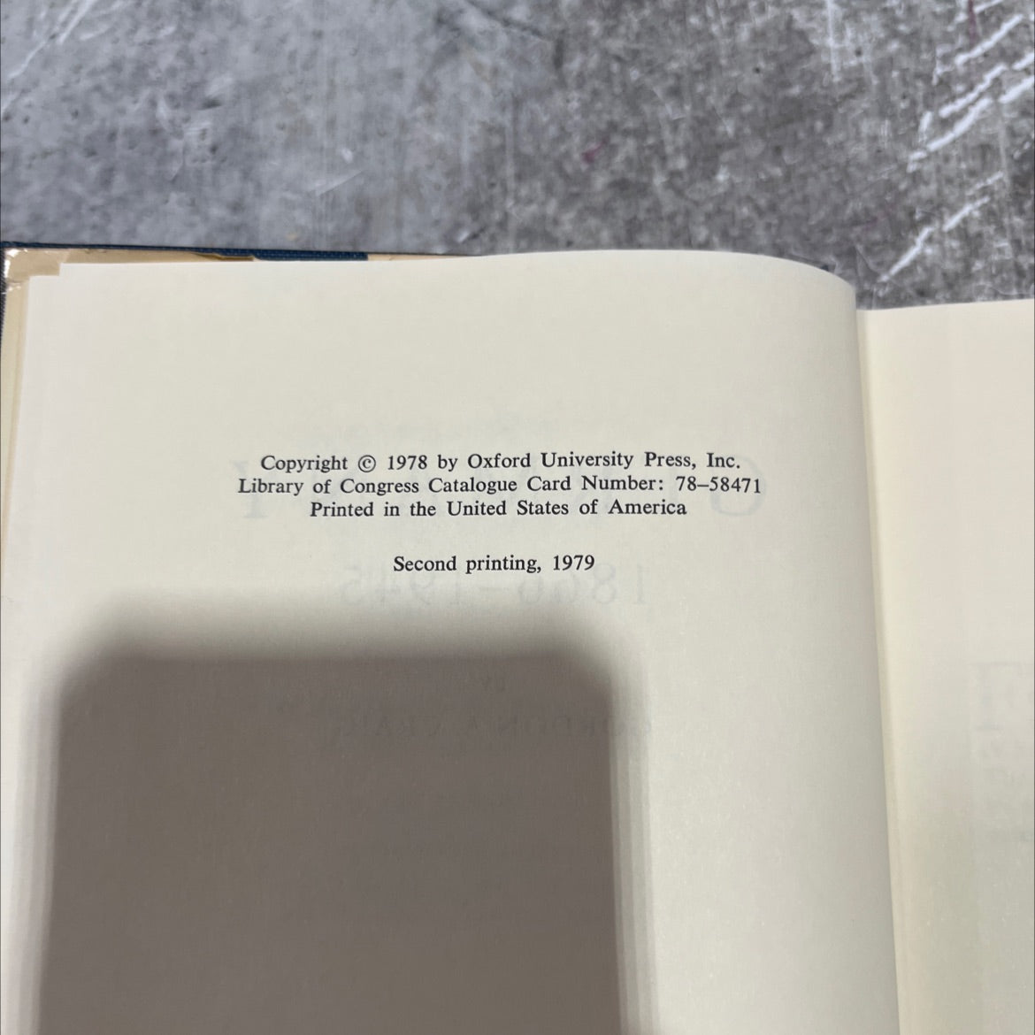 politics and anxiety germany 1866-1945 book, by gordon a. craig, 1978 Hardcover image 3