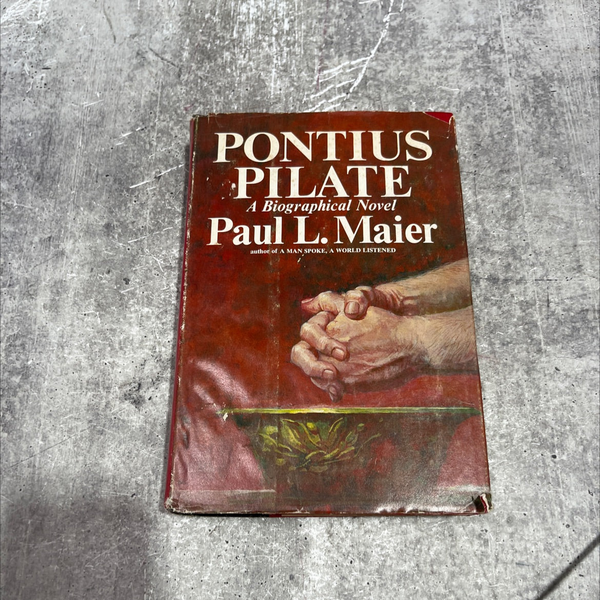 pontius pilate book, by Paul L. Maier, 1968 Hardcover image 1