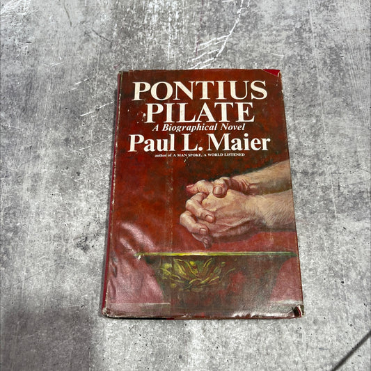pontius pilate book, by Paul L. Maier, 1968 Hardcover image 1