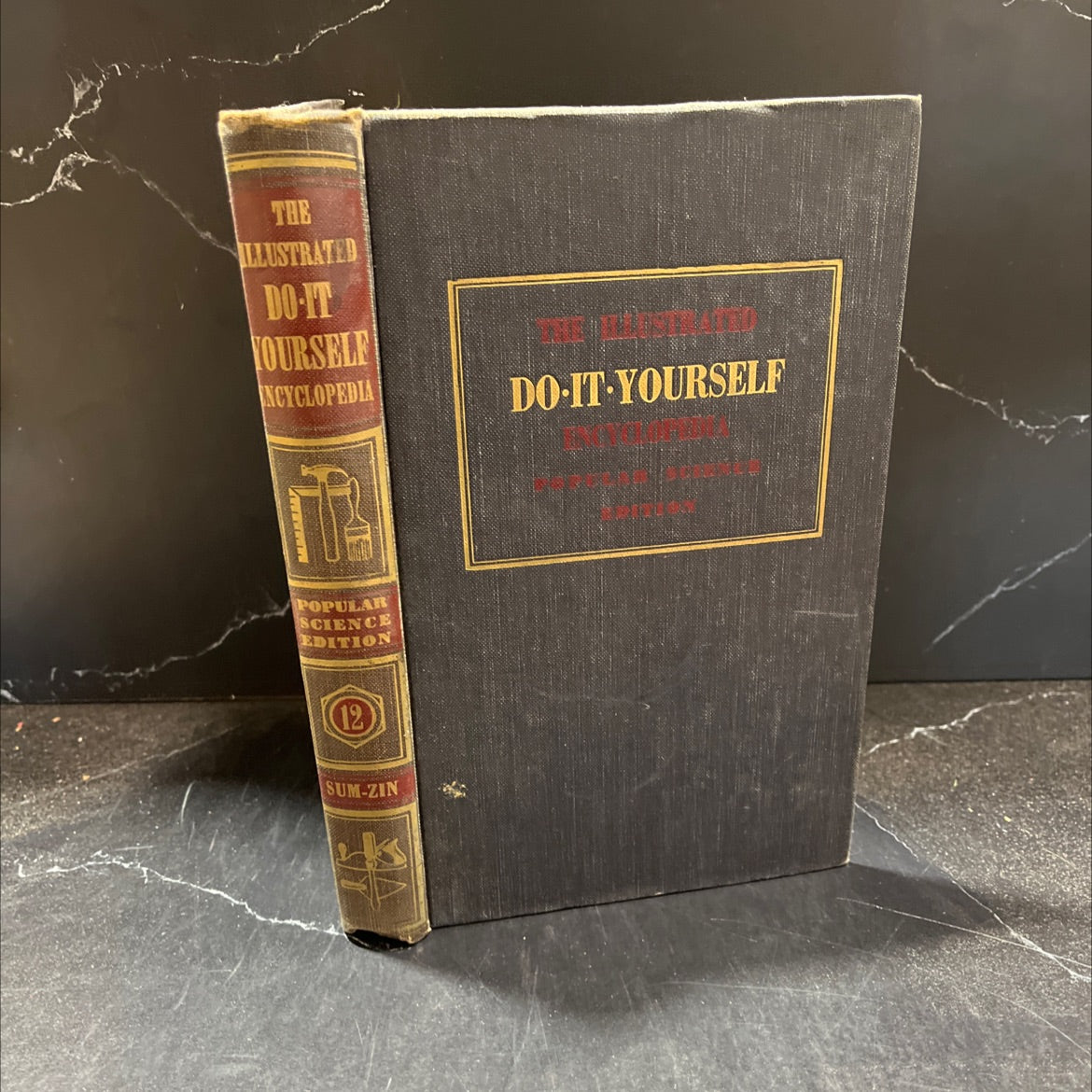 popular science do-it-yourself encyclopedia complete how-to series for the entire family book, by unknown, 1956 image 1