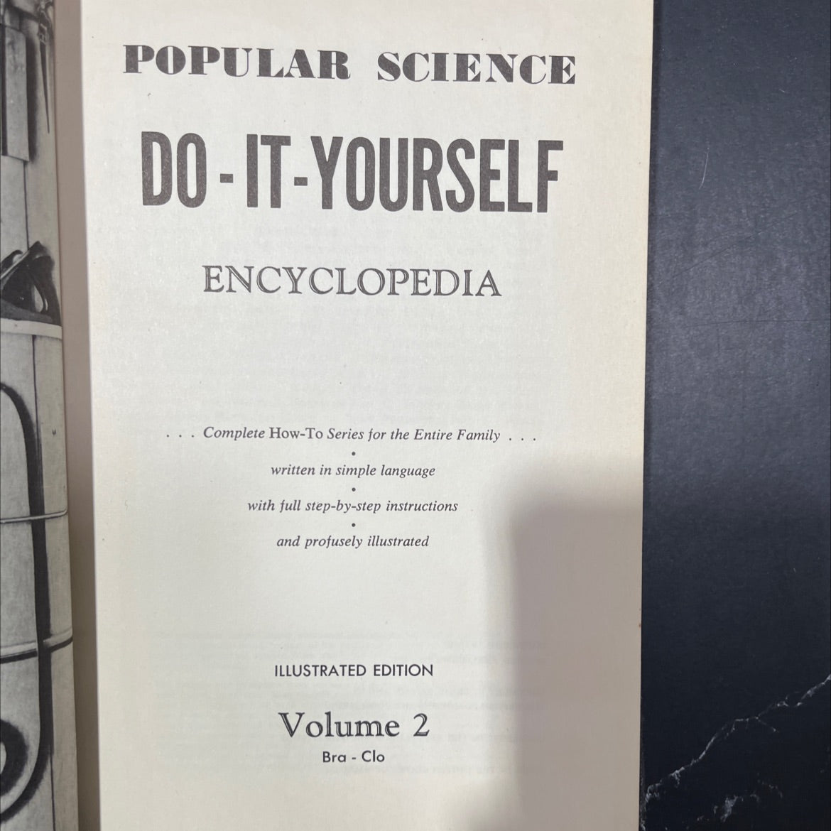 popular science do-it-yourself encyclopedia volume 2 book, by unknown, 1956 Hardcover image 2