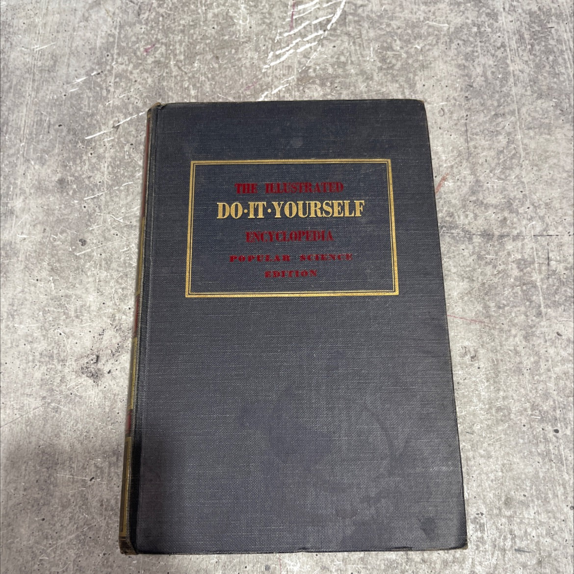 popular science do-it-yourself encyclopedia volume 7 ins-lig book, by unknown, 1956 Hardcover image 1