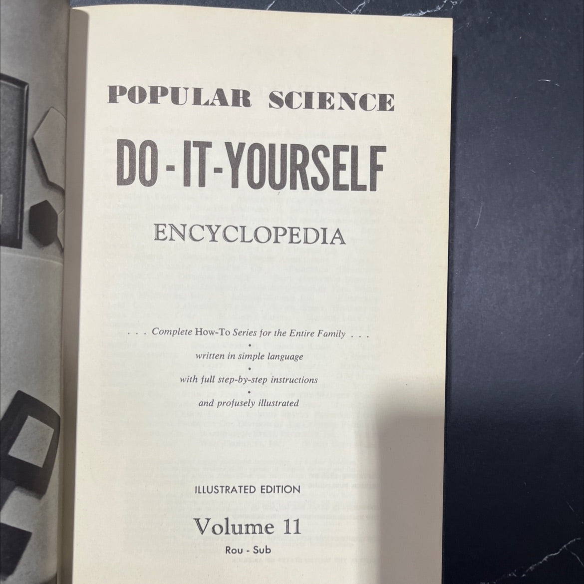 popular science do-it-yourself encyclopedia book, by unknown, 1956 Hardcover image 2