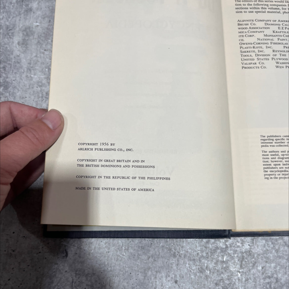 popular science do-it-yourself encyclopedia book, by unknown, 1956 Hardcover image 3