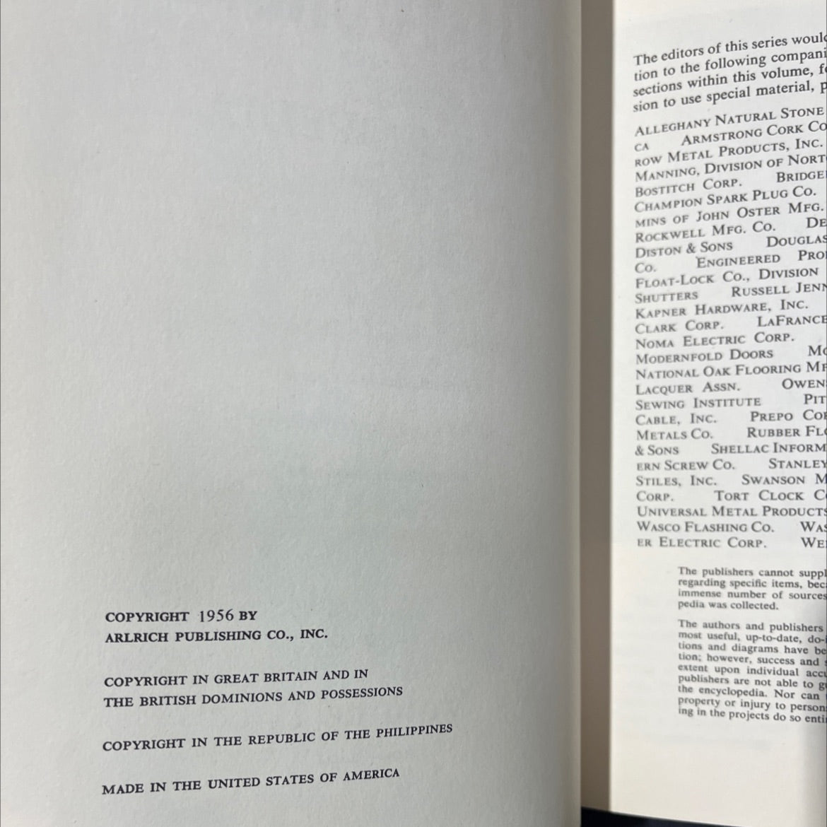 popular science do-it-yourself encyclopedia book, by unknown, 1956 Hardcover image 3