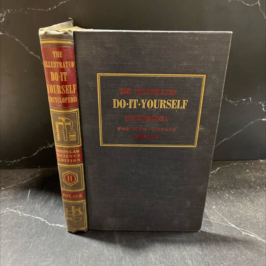 popular science do-it-yourself encyclopedia book, by unknown, 1956 Hardcover image 1