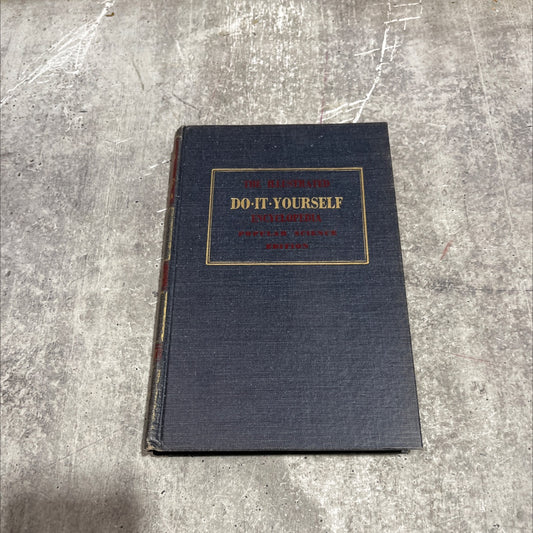 popular science do-it-yourself encyclopedia book, by unknown, 1961 Hardcover image 1