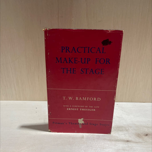 practical make-up for the stage book, by t. w. bamford, 1966 Hardcover image 1
