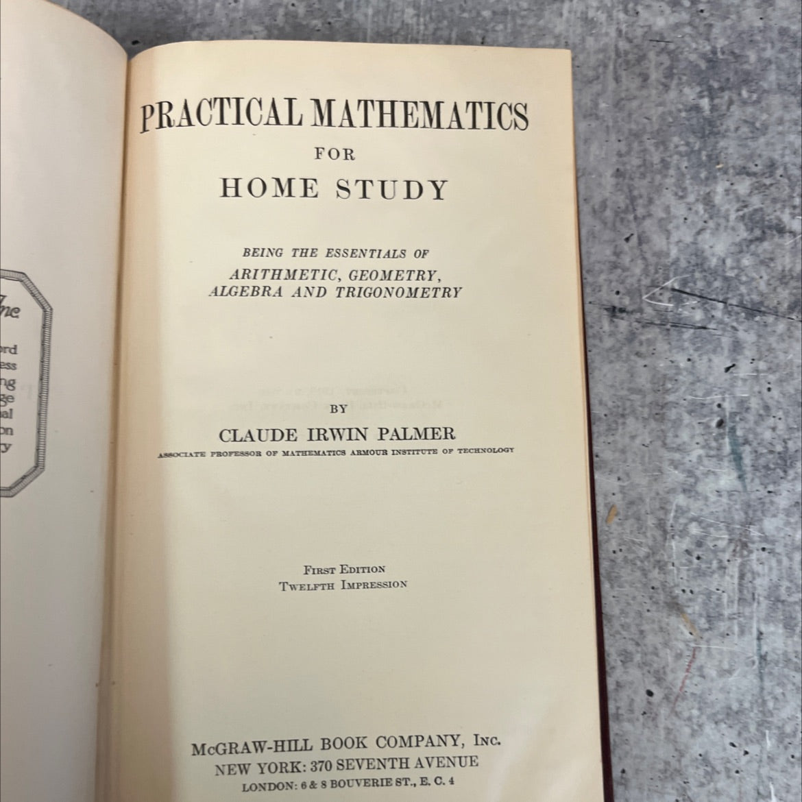 practical mathematics for home study being the essentials of arithmetic, geometry, algebra and trigonometry book, by image 2