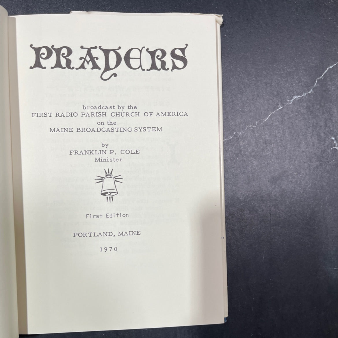 praders book, by franklin p. cole, 1970 Hardcover image 2