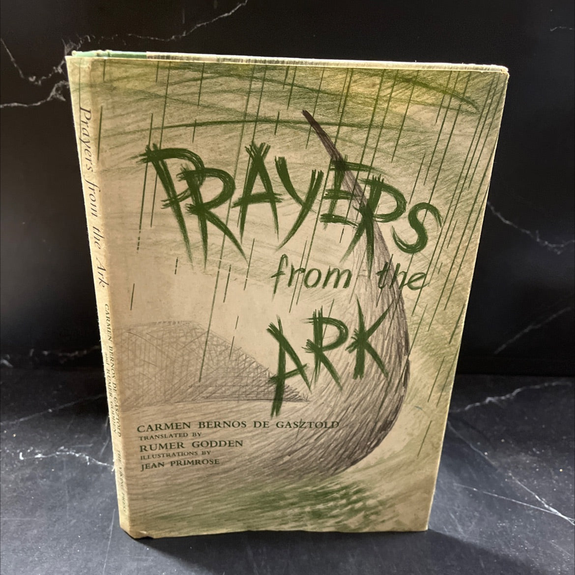 prayers from the ark book, by ark carmen bernos de gastold, 1962 Hardcover image 1