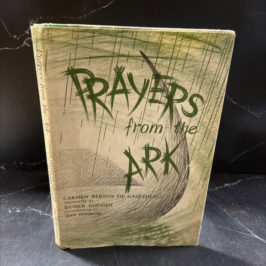 prayers from the ark book, by ark carmen bernos de gastold, 1962 Hardcover image 1