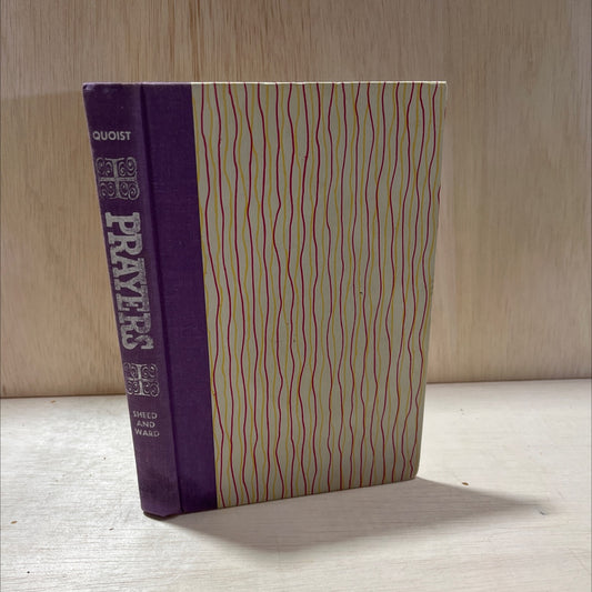 prayers book, by Michel Quoist, 1963 Hardcover, Vintage image 1