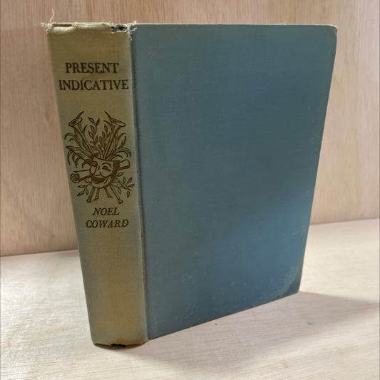 present indicative book, by noel coward, 1937 Hardcover, Antique image 1