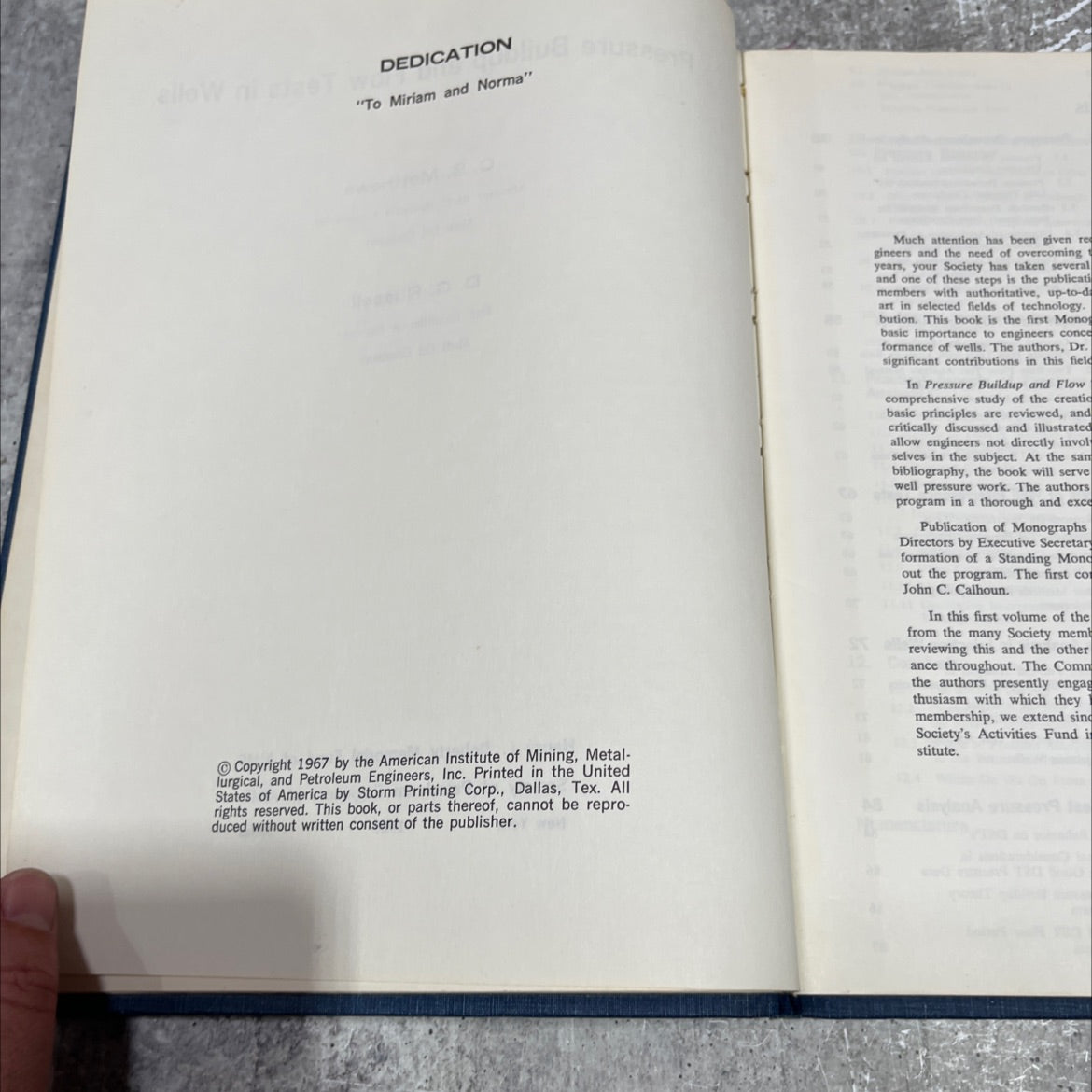 pressure buildup and flow tests in wells book, by c. s. matthews, d. g. russell, 1967 Hardcover image 3