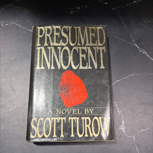 presumed innocent book, by Scott Turow, 1987 Hardcover image 1