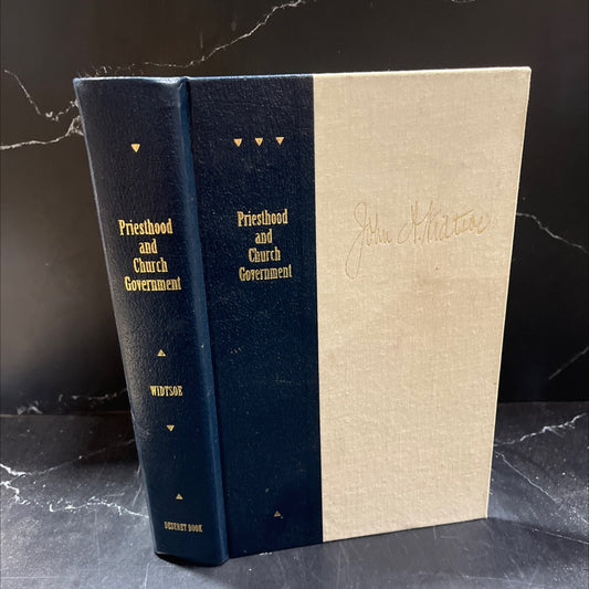 priesthood and church government in the church of jesus christ of latter-day saints book, by john a. widtsoe, 1962 image 1