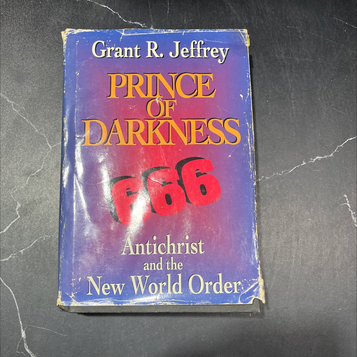 prince of darkness antichrist and the new world order book, by Grant R. Jeffrey, 1994 Hardcover image 1