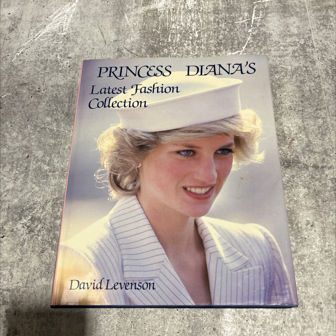 princess diana's latest fashion collection book, by unknown, 1985 Hardcover image 1