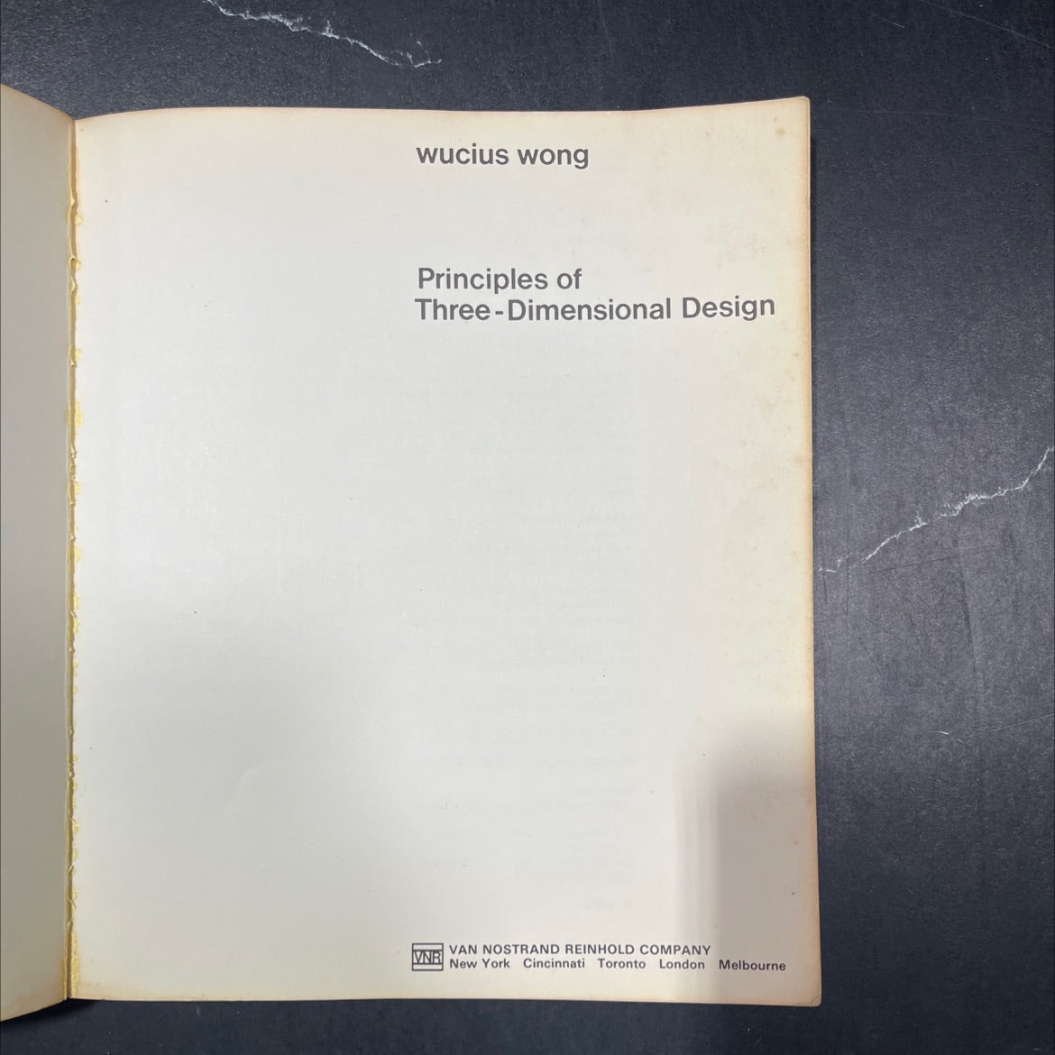 principles of three-dimensional design book, by wucius wong, 1977 Paperback image 2