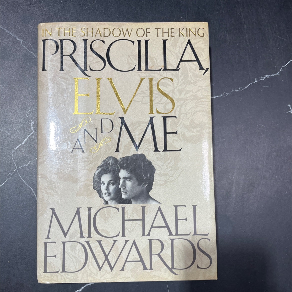 priscilla, elvis, and me book, by michael edwards, 1988 Hardcover image 1