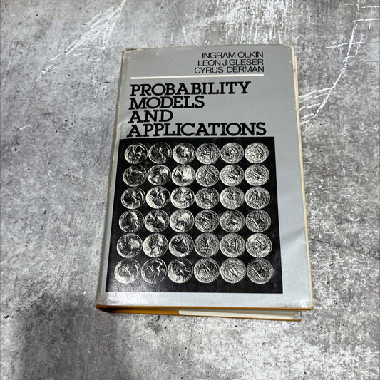 probability models and applications book, by Ingram Olkin, Leon J. Gleser, Cyrus Derman, 1980 Hardcover image 1