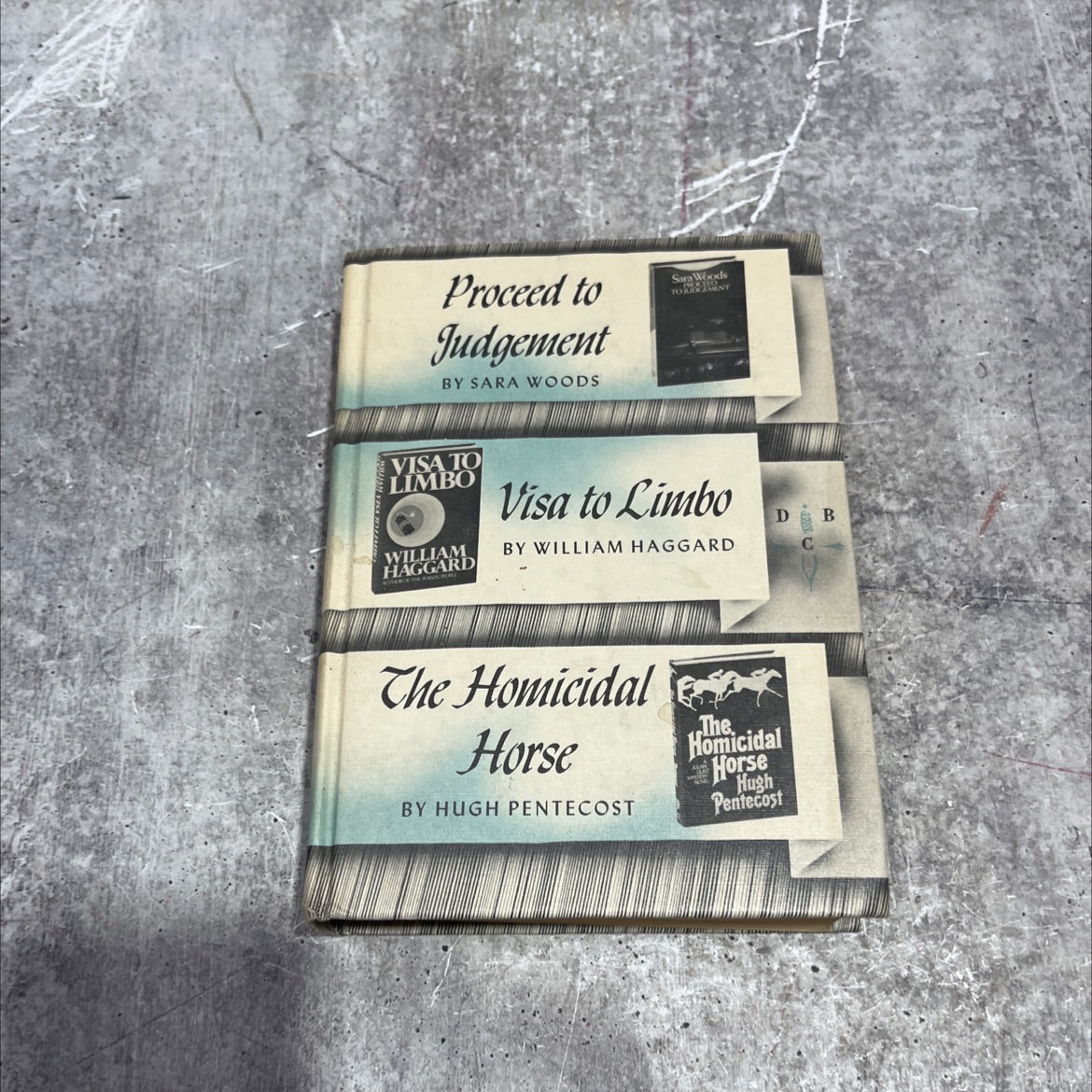 proceed to judgement book, by sara woods, 1980 Hardcover image 1