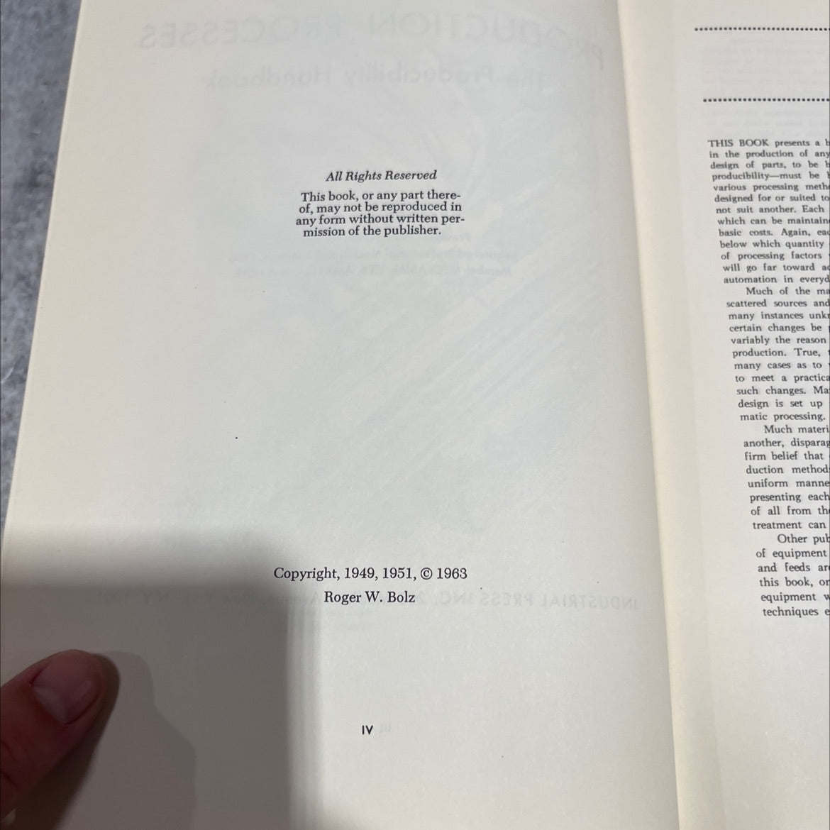 producibility handbook book, by roger w. bolz, 1963 Hardcover image 3