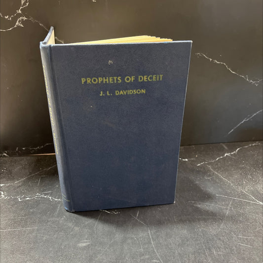 prophets of deceit book, by j. l. davidson, 1960 Hardcover, Vintage image 1