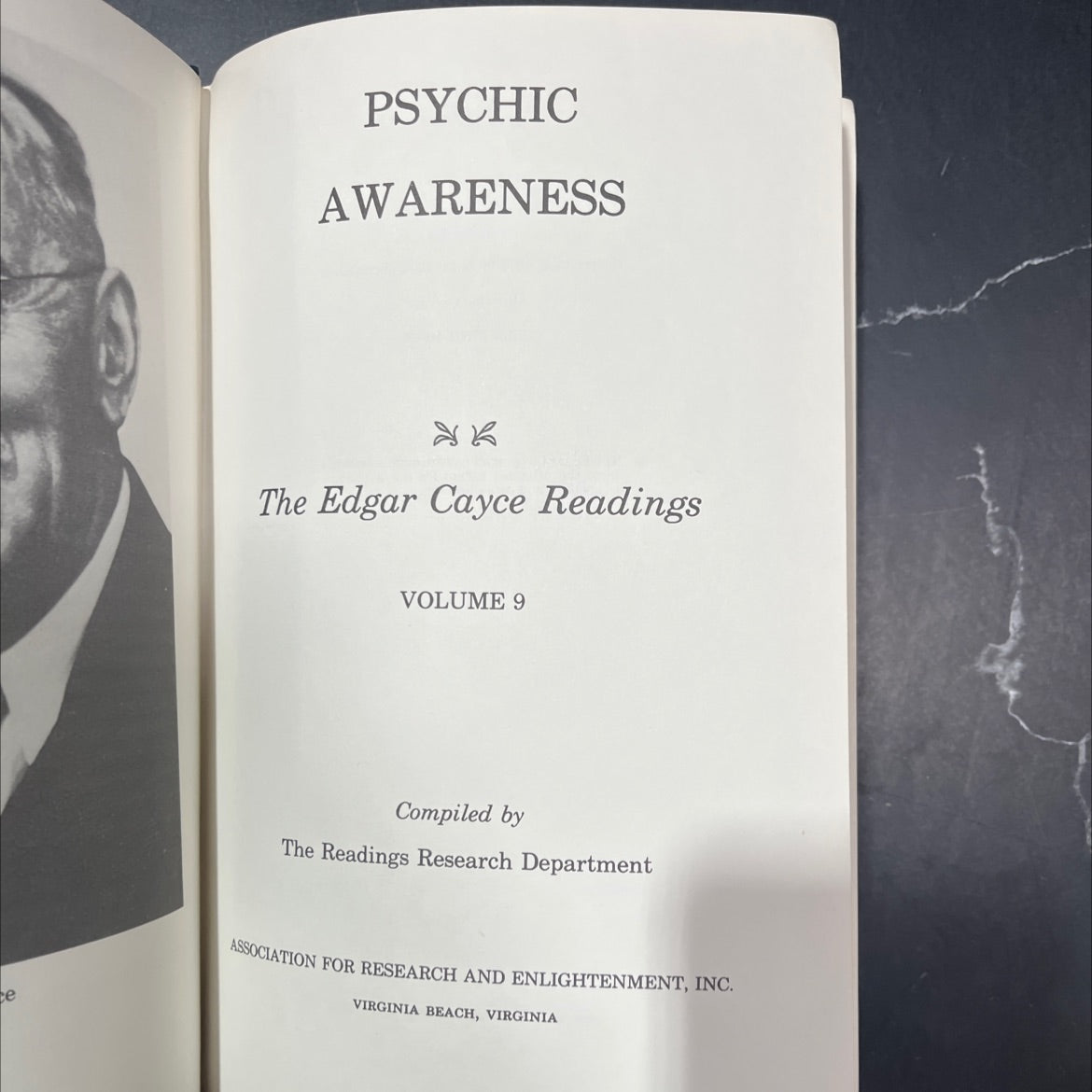 psychic awareness 24 the edgar cayce readings volume 9 book, by Edgar Cayce Foundation, 1979 Hardcover image 2
