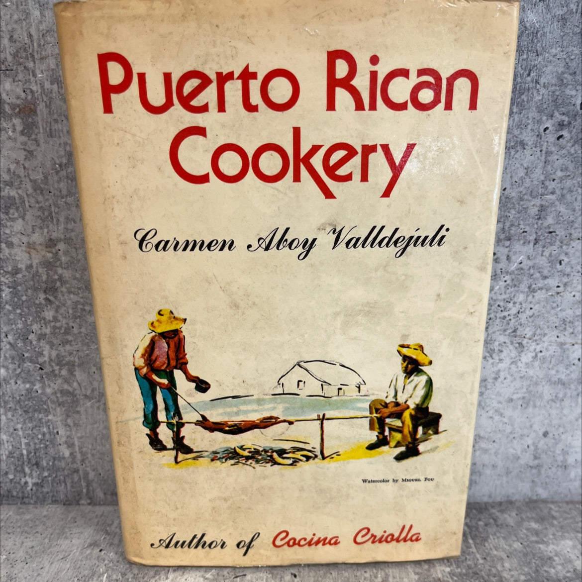 puerto rican cookery book, by carmen aboy valldejuli, 1977 Hardcover image 1