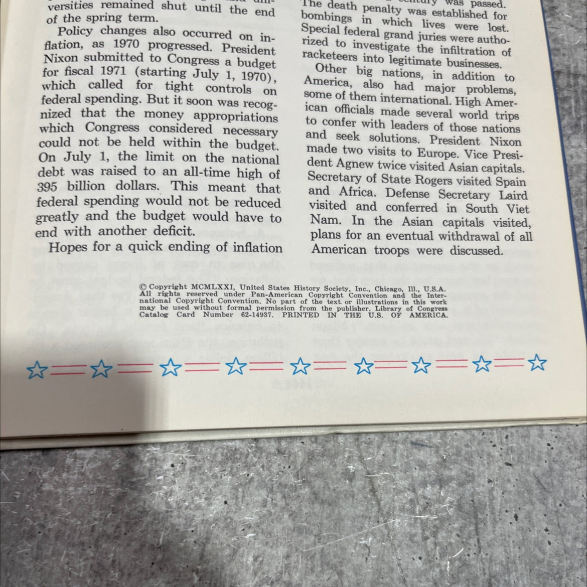 quest for solutions in a troubled world book, by unknown, 1970 Leather image 3