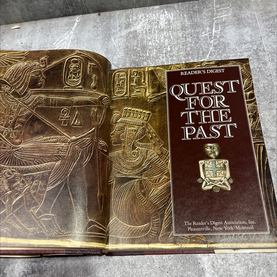 quest for the past book, by Reader's Digest Association, 1984 Hardcover image 2