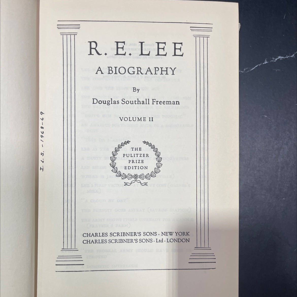 r. e. lee a biography book, by douglas southall freeman, 1969 Hardcover image 2