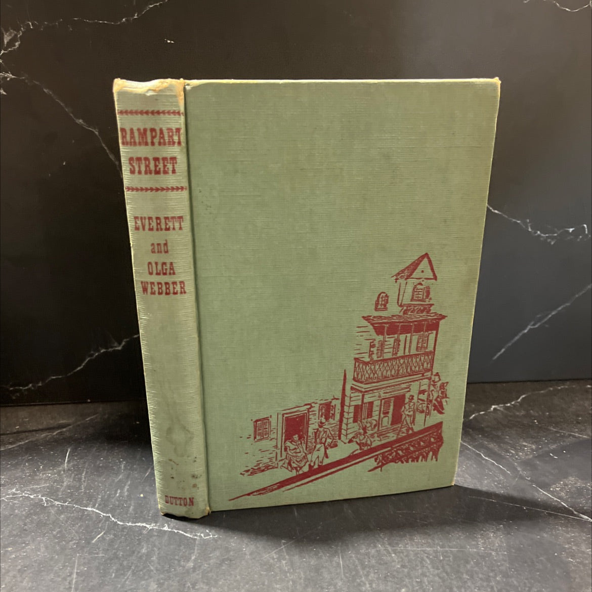 rampart street book, by everett and olga webber, 1948 Hardcover image 1