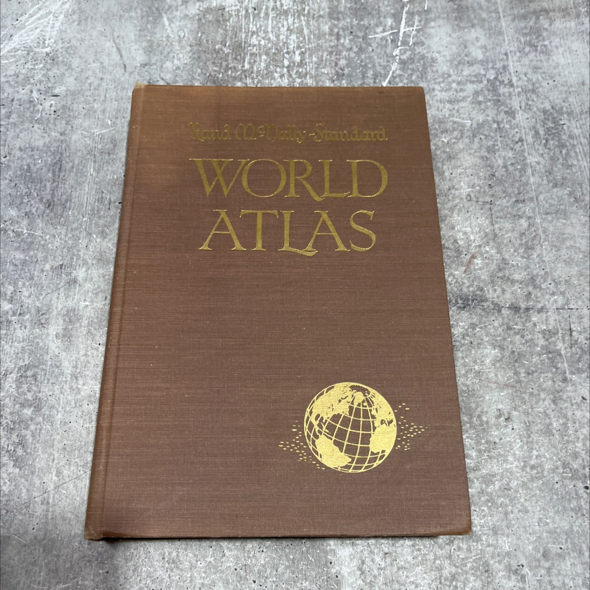 rand mcnally-world atlas book, by rand mcnally & company, 1960 Hardcover image 1