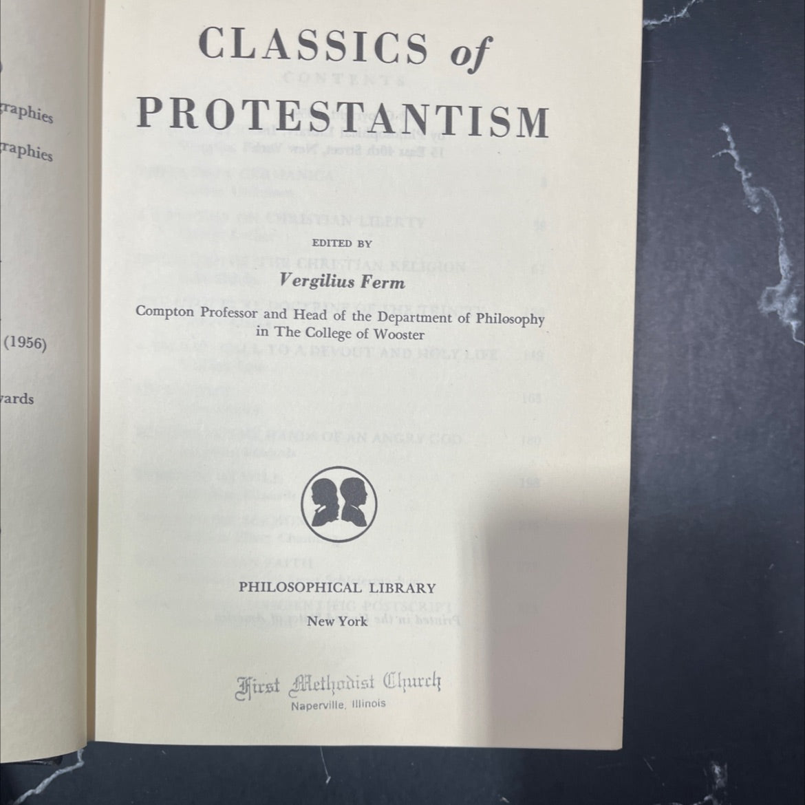 raphies raphies book, by Christian Vergilius Ferm, 1959 Hardcover image 2