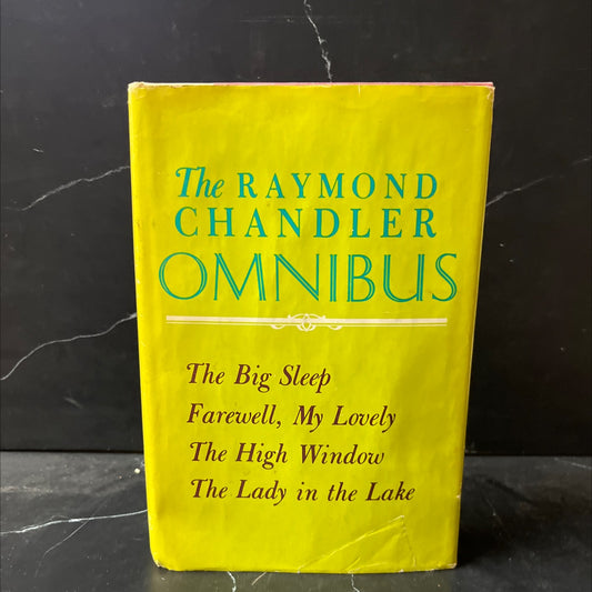 raymond chandler omnibus four famous classics book, by raymond chandler, 1967 Hardcover image 1