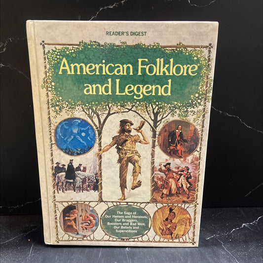 reader's digest american folklore and legend book, by Jane Polley, 1978 Hardcover image 1