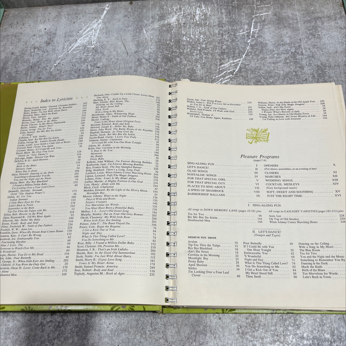 reader's digest family songbook book, by W. A. H. Birnie, Letitia B. Kehoe, William L. Simon, 1969 Hardcover image 4