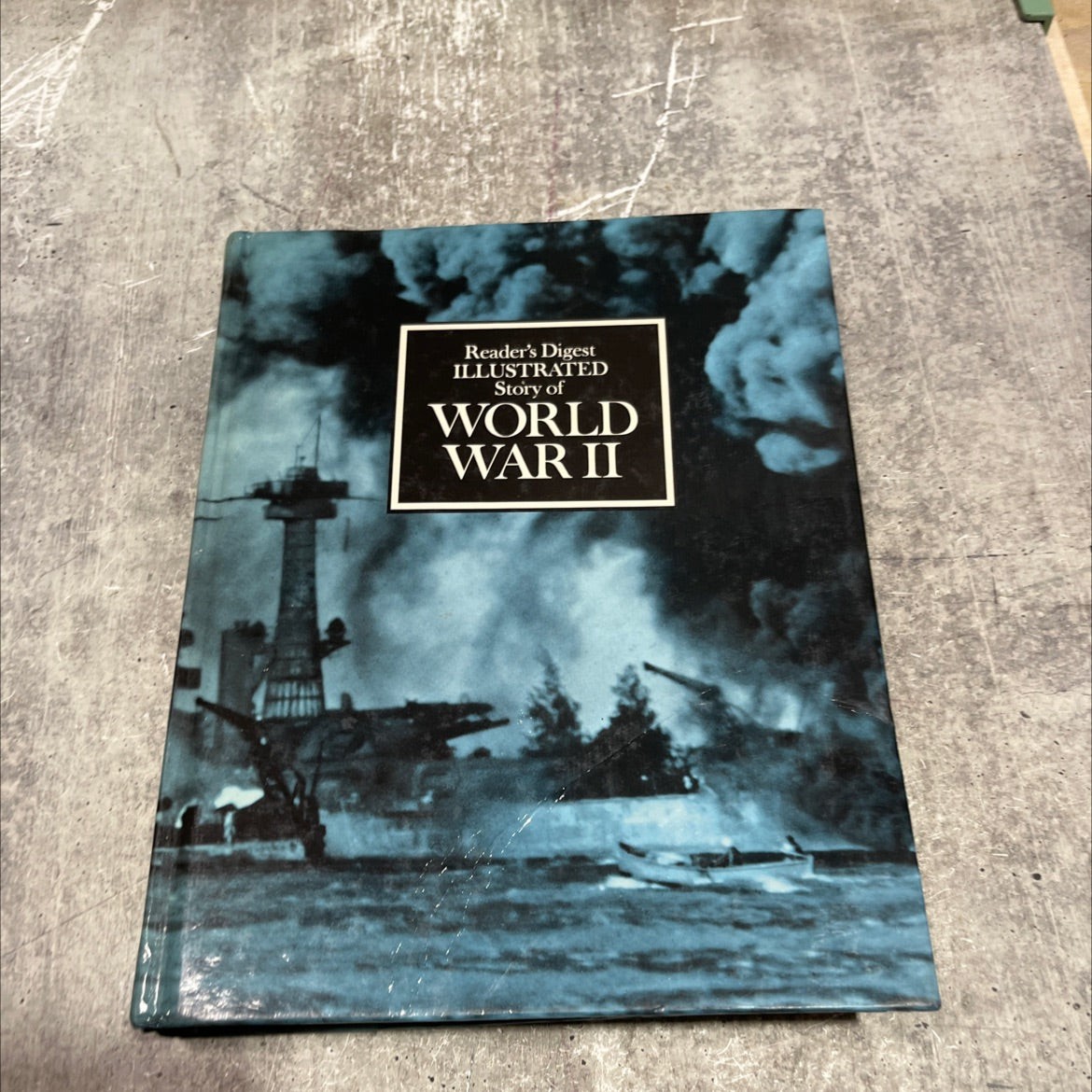 reader's digest illustrated story of world war ii book, by unknown, 1978 Hardcover image 1