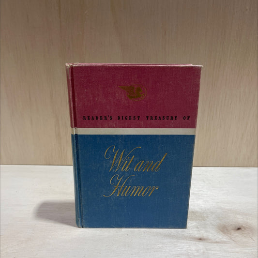 reader's digest treasury of wit & humor book, by the editors of the reader's digest, 1958 Hardcover image 1