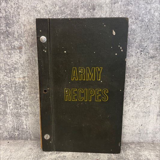 recipes book, by Company C 2d Battalion (m) 114th Infantry, 1950 Hardcover image 1