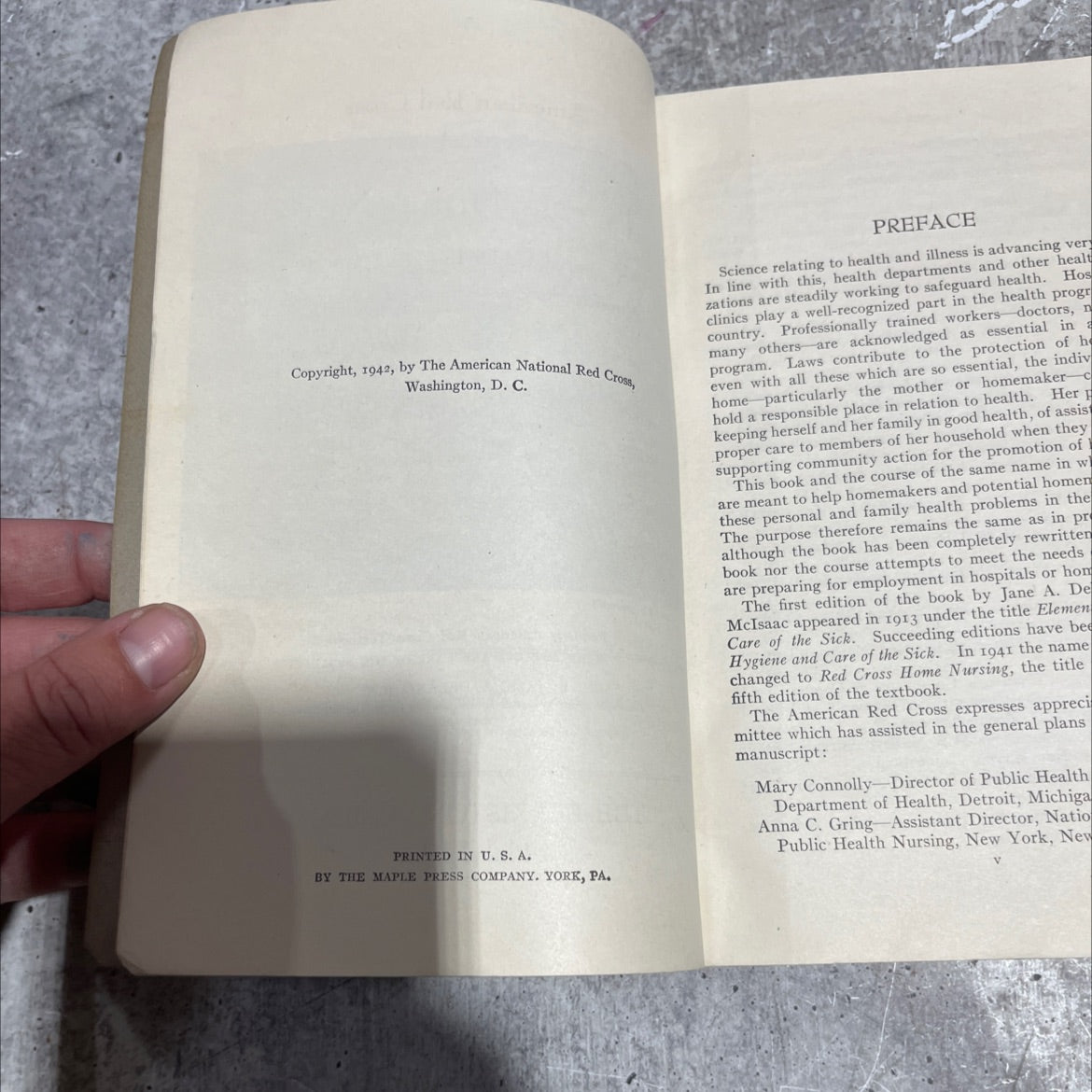 red cross home nursing book, by lona l. trott, r.n., b.s., 1942 Paperback image 3